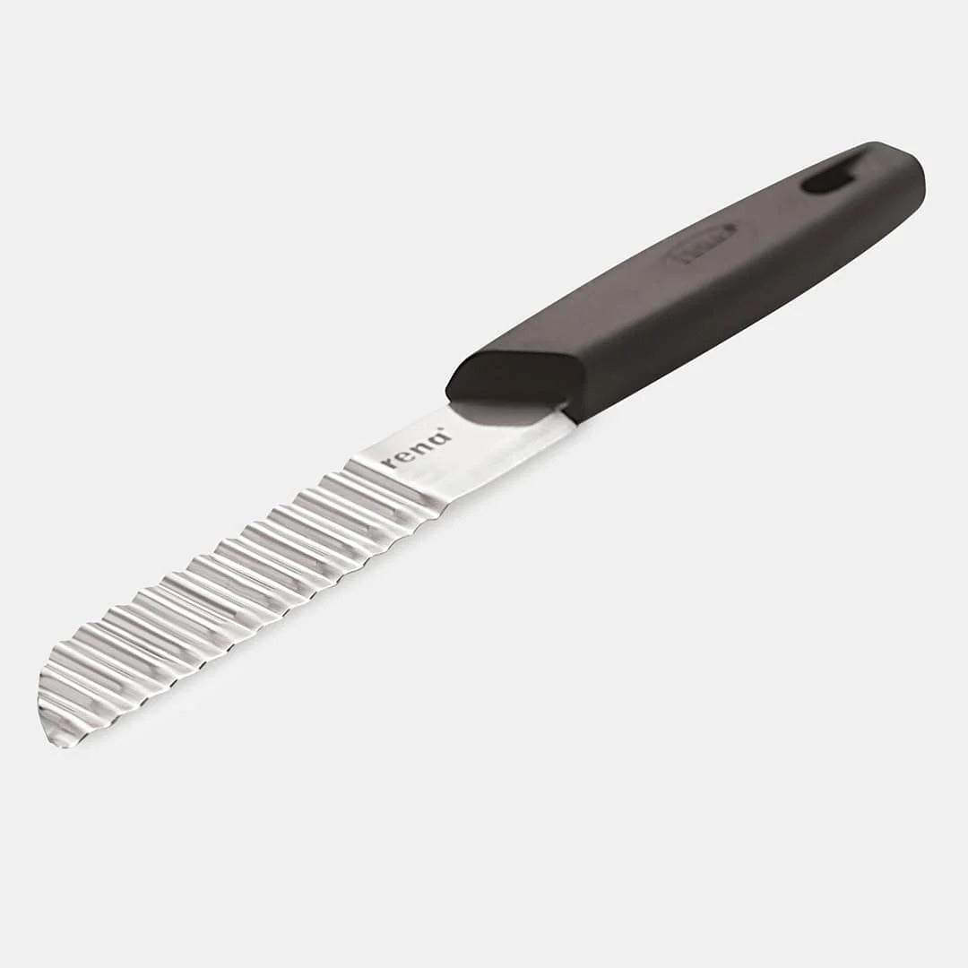 Rena Zucchini Decorating Knife | Stainless Steel Garnishing & Vegetable Decorating Tool
