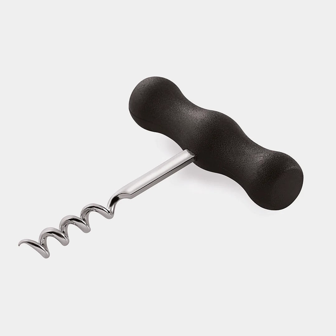 Rena Wine Bottle Opener, French Style Winged Corkscrew (Stainless Steel)