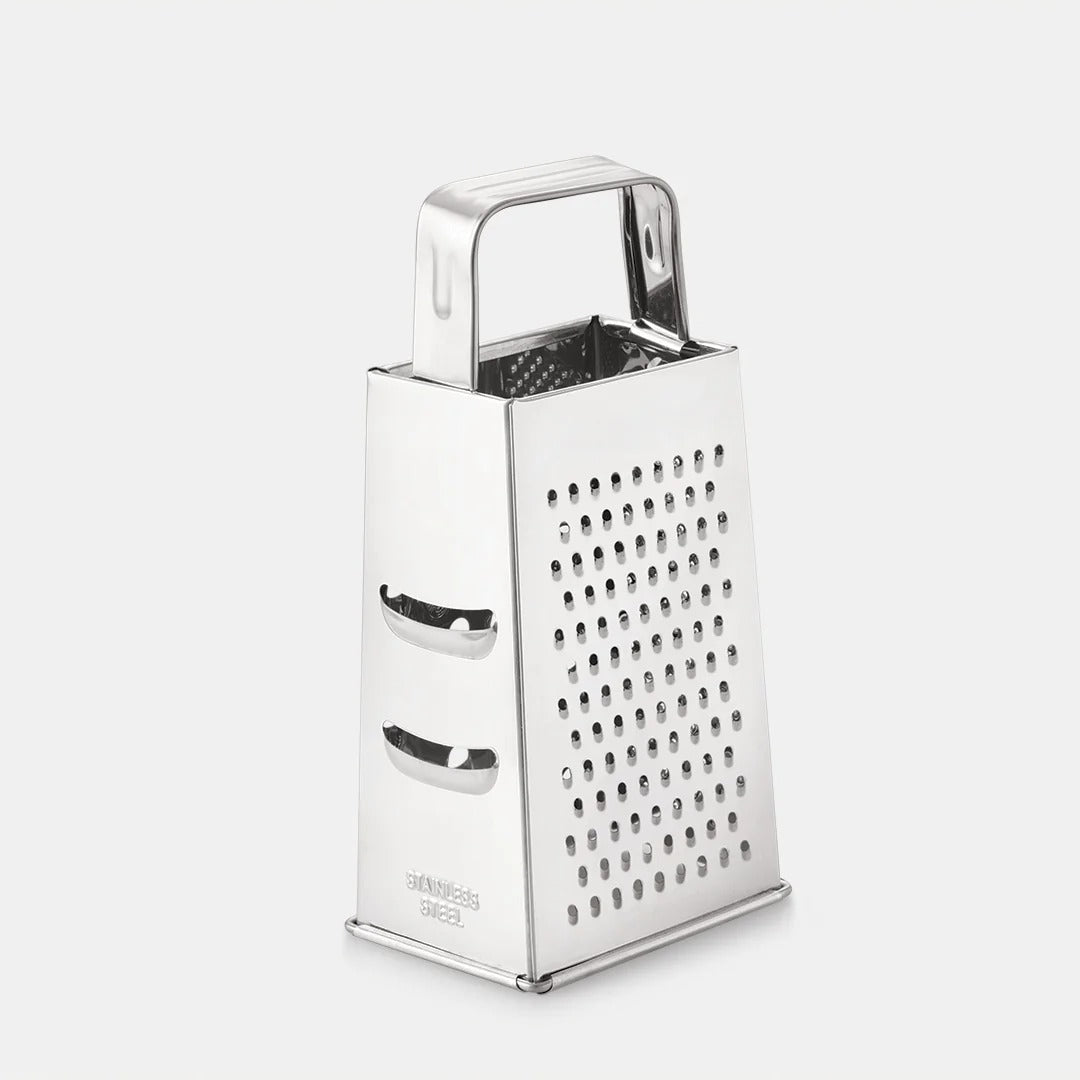 Rena 4-in-1 Multifunctional Grater, Stainless Steel Box Grater (4 Grating Functions)