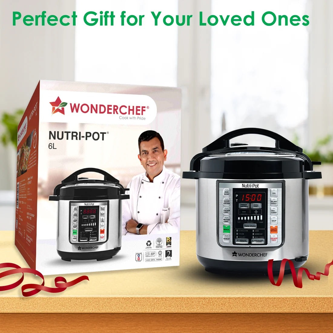 Wonderchef Nutri-Pot Electric Multi Cooker (6L)