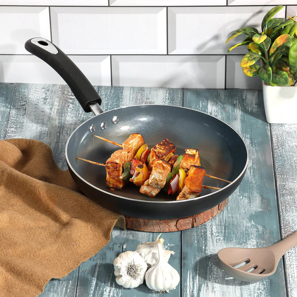 Vinod Zest Ceramica Frypan, Induction Friendly (24 cm)