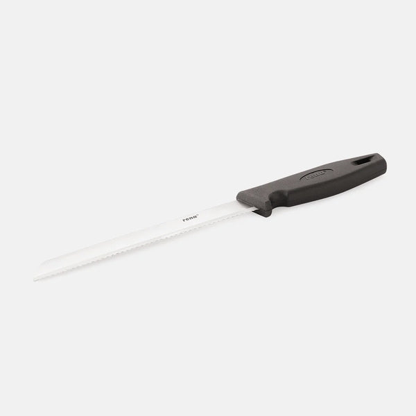 Rena Bread Knife Big Serration, Stainless Steel Serrated Blade (190 mm) (Made in India)