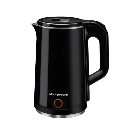 Morphy Richards Black Beauty Electric Kettle (Black, 1.5 Litre)