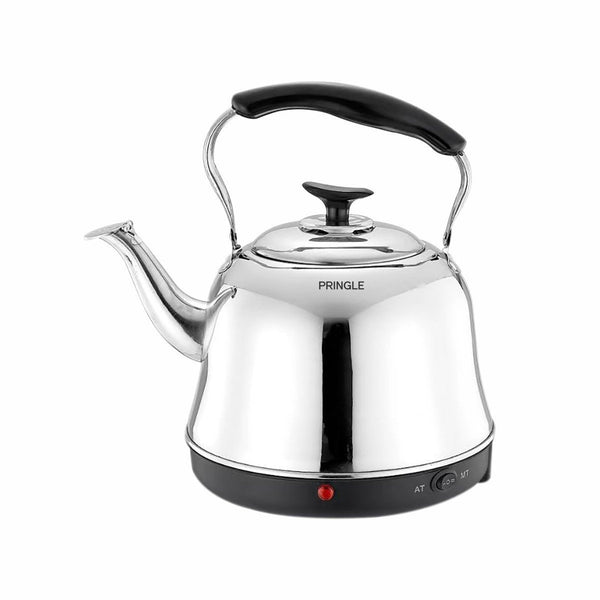 Pringle EVA Electric Kettle (Silver, 4 Litre)