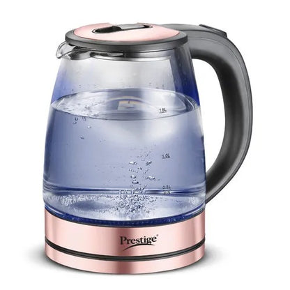 Prestige PKGB Glass Electric Kettle (Copper & Transparent, 1.8 Litre)