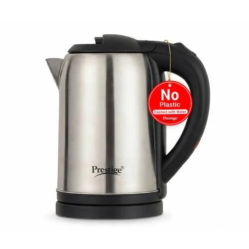 Prestige PKNSS Electric Kettle (Silver & Black, 1 Litre)