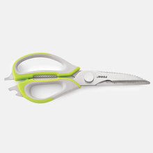 Rena 6-in-1 Multi-Function Kitchen Scissor, Stainless Steel, Detachable (23 cm)