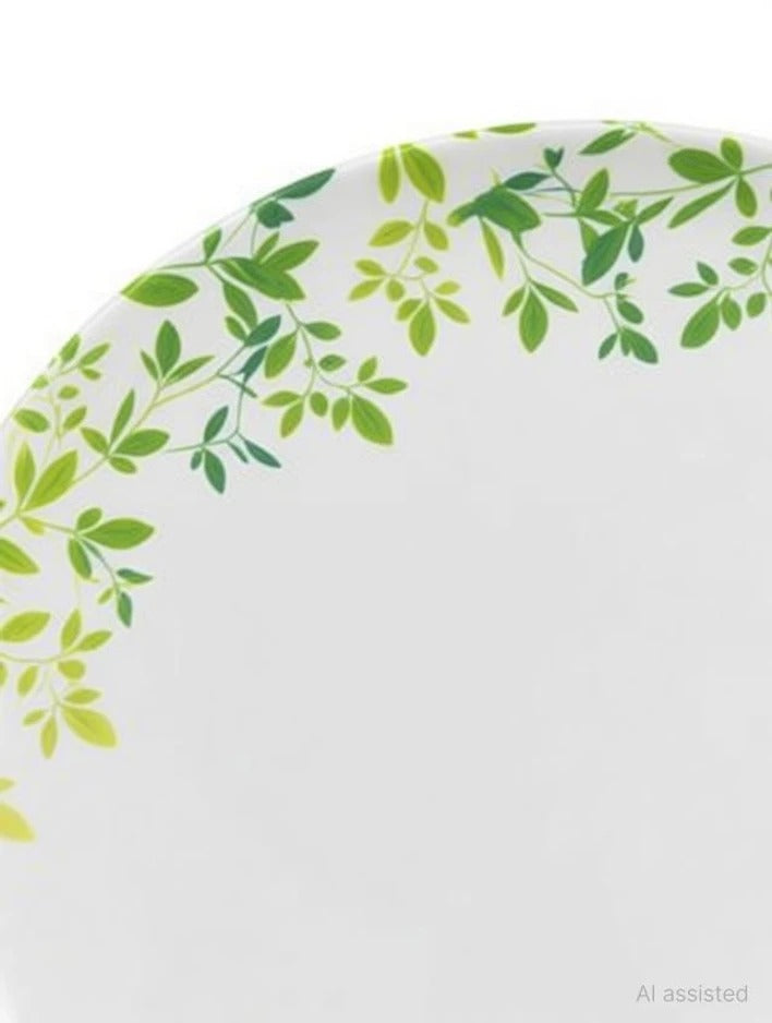 Cello Royale Green Orchard Opalware Dinner Set (27 Pieces)