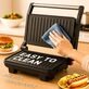 Inalsa Grill Master Sandwich Maker (Black, 1000W)