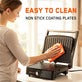 Inalsa Grill Master Elite Sandwich Maker (Black & Stainless Steel, 2200W)