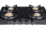 Sunflame Centa Glass Top Gas Stove (4 Burner, Auto Ignition)