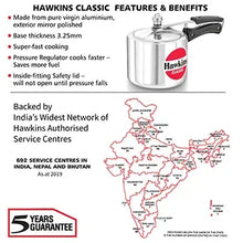 Hawkins Classic Pressure Cooker (3 Litre, Aluminium Pressure Cooker) (CL 3T)