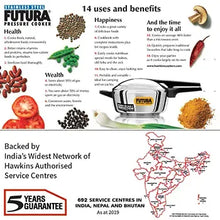 Hawkins Futura Stainless Steel Pressure Cooker (4 Litre, Induction Compatible) (FSS 40)