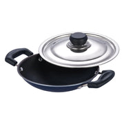 Vinod Zest Non-Stick Appachetty with Lid (20 cm)
