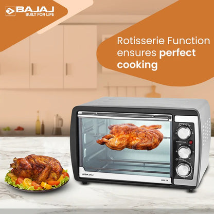 Bajaj 2000 TM Oven Toaster Griller (OTG) (20 Litre, Black)