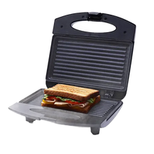 Wonderchef Acura Plus Sandwich Griller (Black, 750W)