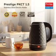 Prestige PKCT Electric Kettle (Black, 1.5 Litre)