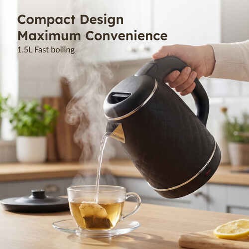 Prestige PKCT Electric Kettle (Black, 1.5 Litre)