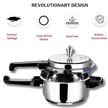 Vinod 18/8 Stainless Steel Outer Lid Pressure Cooker, Induction Friendly (3 L)