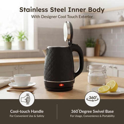 Prestige PKCT Electric Kettle (Black, 1.5 Litre)