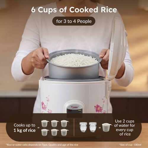 Prestige Delight PRWCS 1.8 Electric Rice Cooker (1.8L)