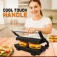 Inalsa Grill Master Sandwich Maker (Black, 1000W)
