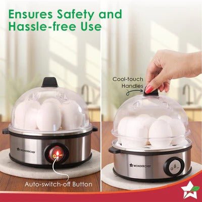 Wonderchef Essenza Instant Egg Boiler (7 Egg Capacity, 350W)