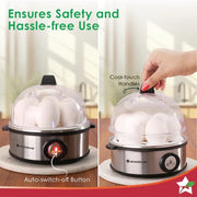 Wonderchef Essenza Instant Egg Boiler (7 Egg Capacity, 350W)