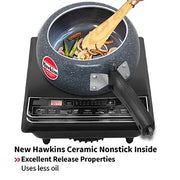 Hawkins Ceramic Pressure Cooker (2 Litre, Induction Compatible) (ICC 20)