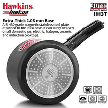 Hawkins Instaa Pressure Cooker (3 Litre, Induction Compatible) (IIH 3T)