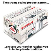 Hawkins Miss Mary Pressure Cooker (3.5 Litre, Aluminium Pressure Cooker) (MM 35)