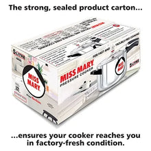 Hawkins Miss Mary Pressure Cooker (5 Litre, Aluminium Pressure Cooker) (MM 50)