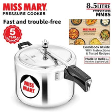 Hawkins Miss Mary Pressure Cooker (8.5 Litre, Aluminium Pressure Cooker) (MM 85)