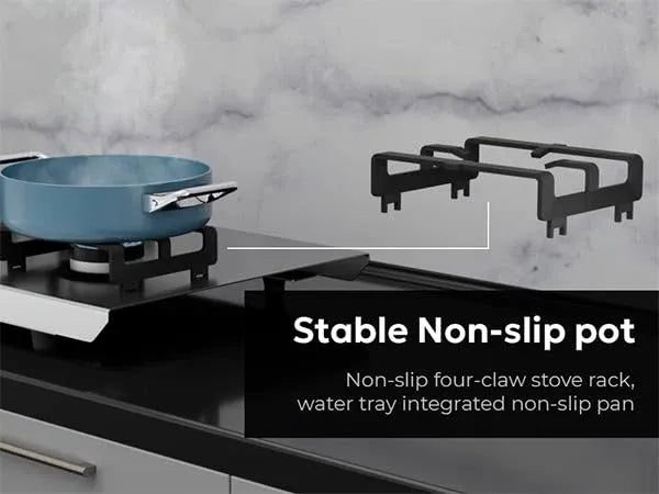 Sunshine Shield Plus S.S. Gas Stove (3 Burner, Stainless Steel Body)