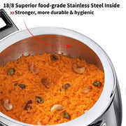 Hawkins Tri-Ply Stainless Steel Contura Pressure Cooker (5 Litre, Induction Compatible) (SSTCO 50)