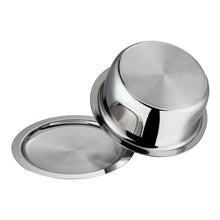 Vinod Platinum Triply Stainless Steel Tope with Lid, Induction Friendly (5.2 L)