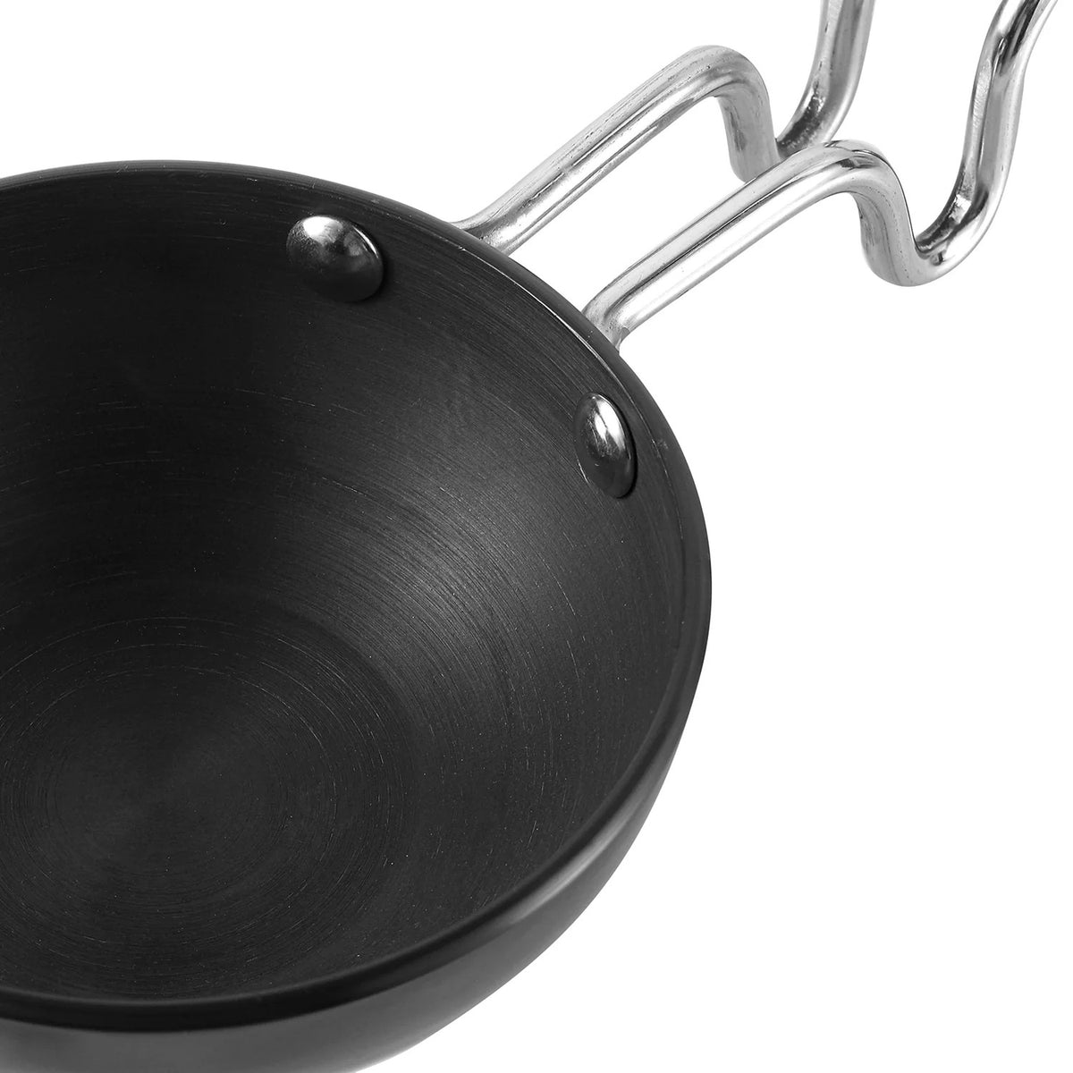 Vinod Hard Anodised Tadka Pan, Jumbo (400 ml)