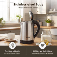Prestige PKNSS Electric Kettle (Silver & Black, 1 Litre)