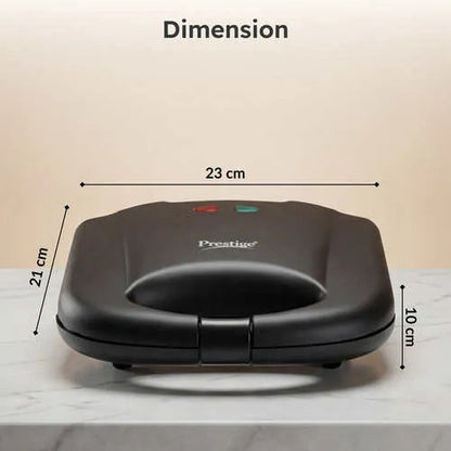 Prestige PSMFB Sandwich Toaster (Black, 800W)