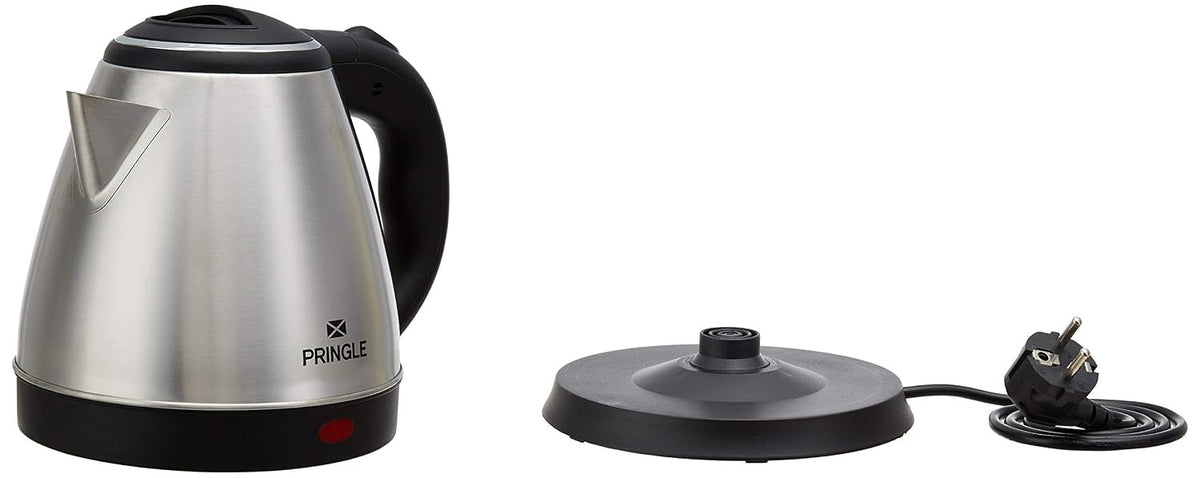 Pringle EK 616 Electric Kettle (Silver, 1.2 Litre)
