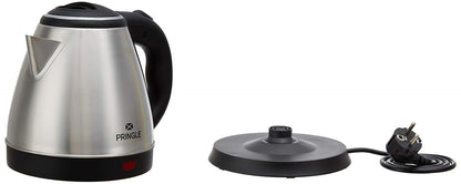 Pringle EK 616 Electric Kettle (Silver, 1.2 Litre)