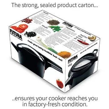 Hawkins Futura Hard Anodised Pressure Cooker (5 Litre, Inner Lid Pressure Cooker) (FP 50)