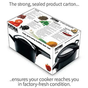 Hawkins Futura Hard Anodised Pressure Cooker (5 Litre, Inner Lid Pressure Cooker) (FP 50)