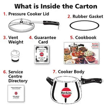 Hawkins Contura Pressure Cooker (6.5 Litre, Aluminium Pressure Cooker) (HC 65)