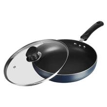 Vinod Zest Non-Stick Deep Fry Pan with Glass Lid (22 cm)