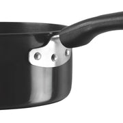 Vinod Hard Anodised Saucepan with Glass Lid (16 cm)