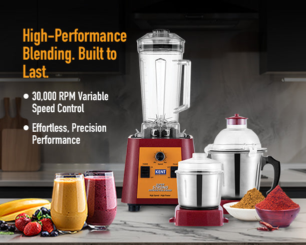 KENT Super Strong Grinder & Blender 30000 RPM variable speed