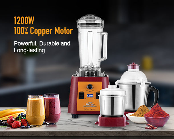 KENT Super Strong Grinder & Blender 1200W copper motor