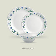 La Opala Diva Classique Juniper Blue 35 Piece Dinner Set