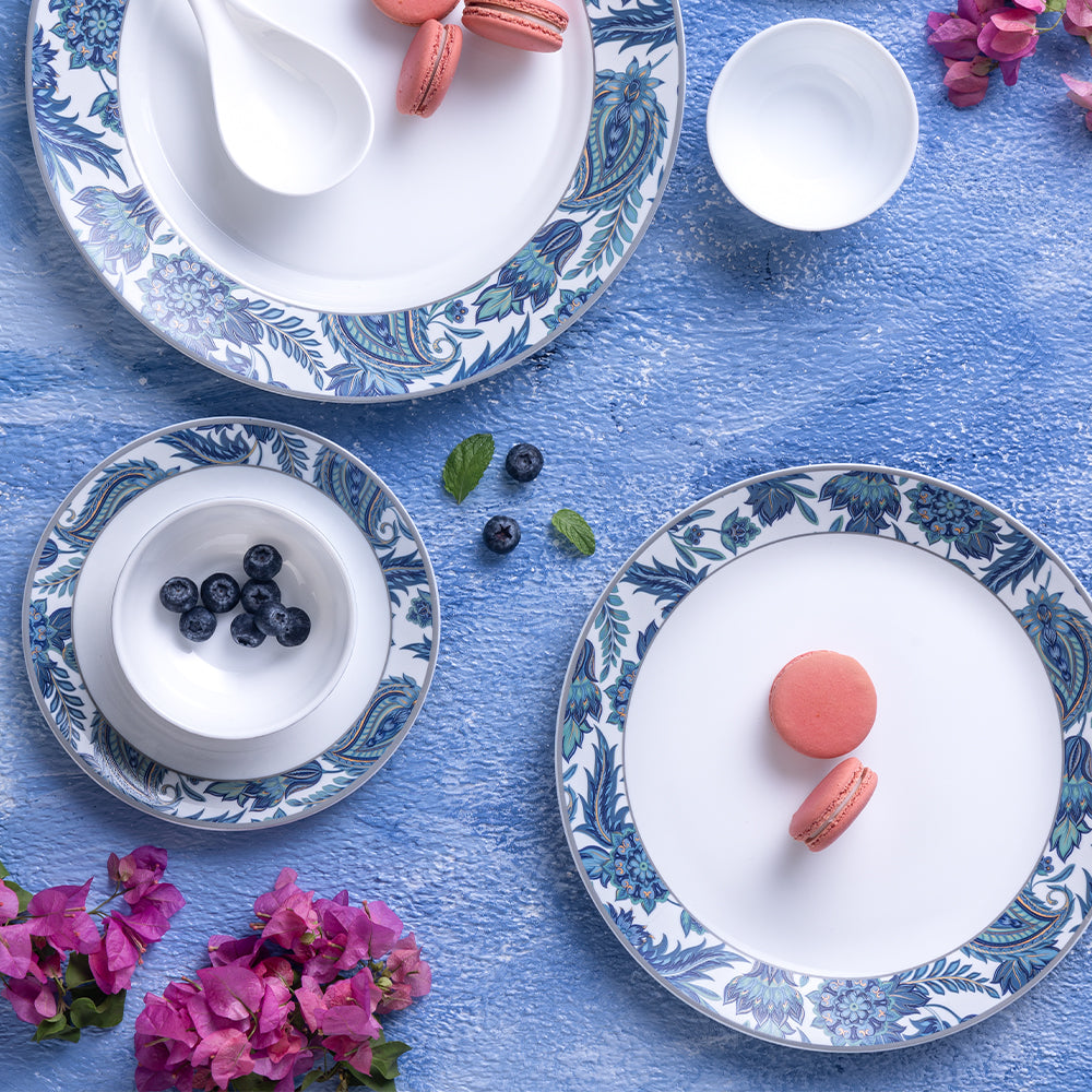 Larah by Borosil New Iris Premia Opalware Dinner Set – 51 Pieces - image 3